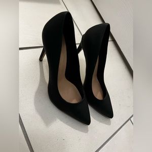 MIX NO. 6 heel in matte black size 7